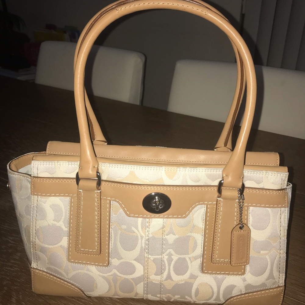 COACH Handbag almost new used a couple of times.